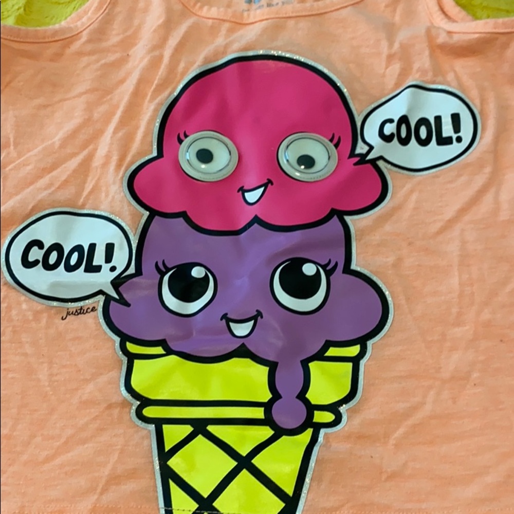 Googly eyes tank top